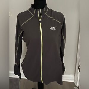The North Face Women's Black and Yellow Ski Jacket